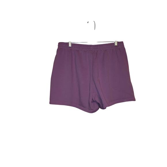 Adidas pinkish purple sweat style shorts size large - Picture 5 of 5
